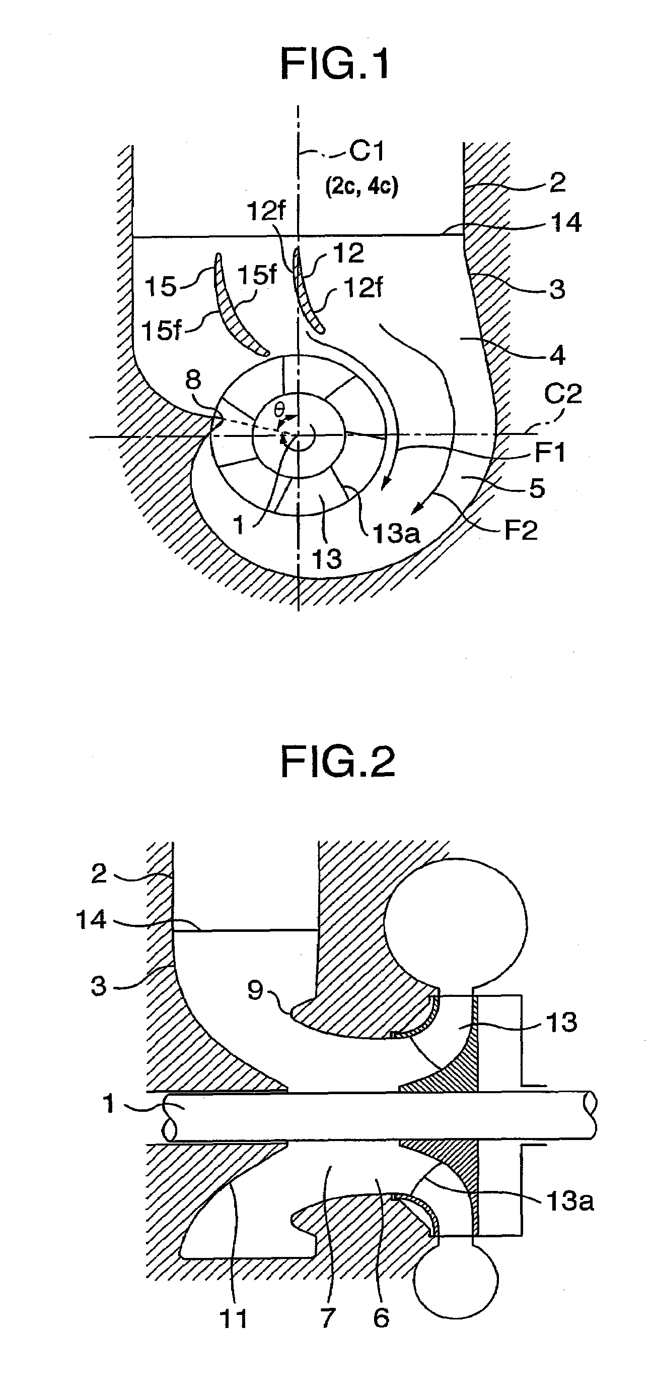 Inlet casing and suction passage structure