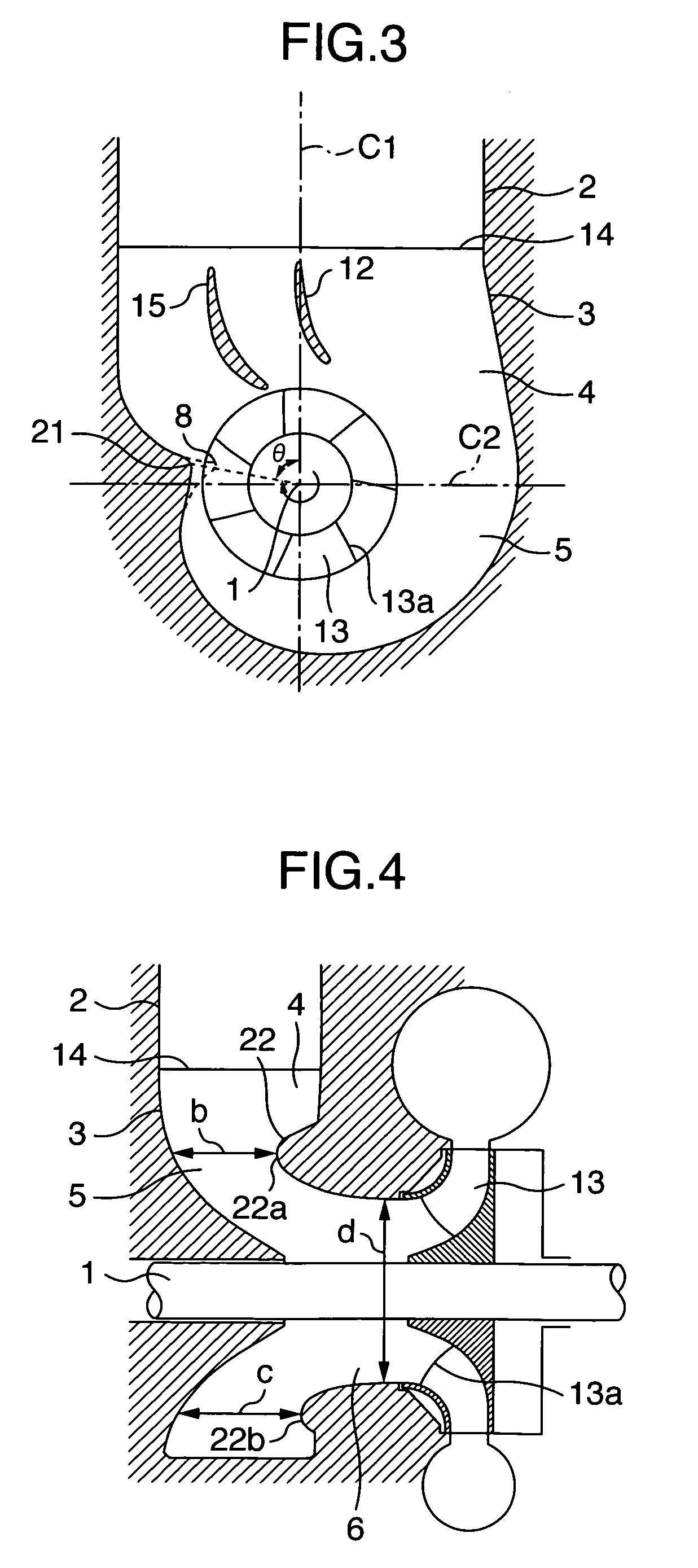 Inlet casing and suction passage structure