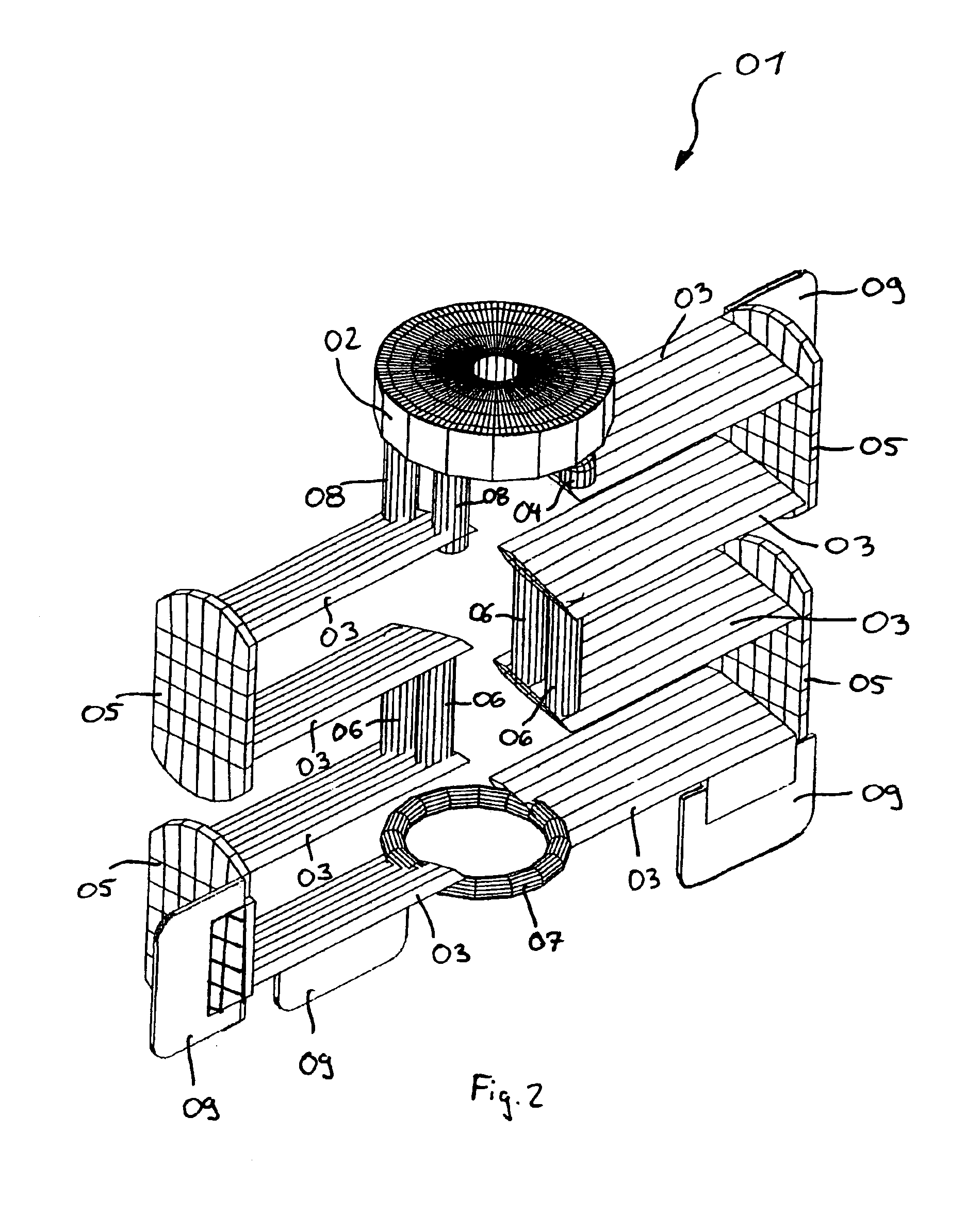 Method for cooling meals and stirring device embodied as heat exchanger