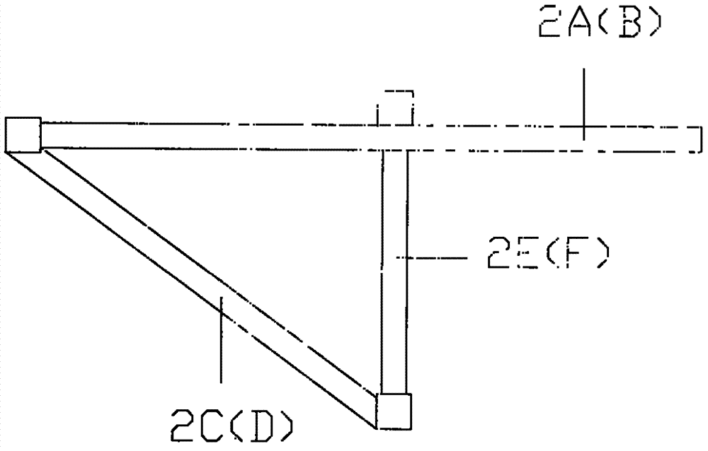 Protruding rotating scaffold