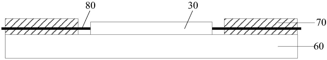 A substrate, a display panel, and a display device