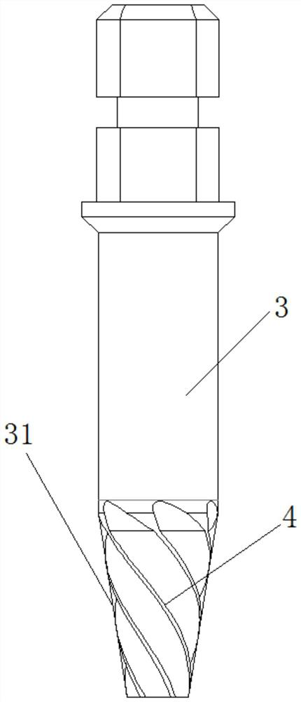 Failed implant taking-out device