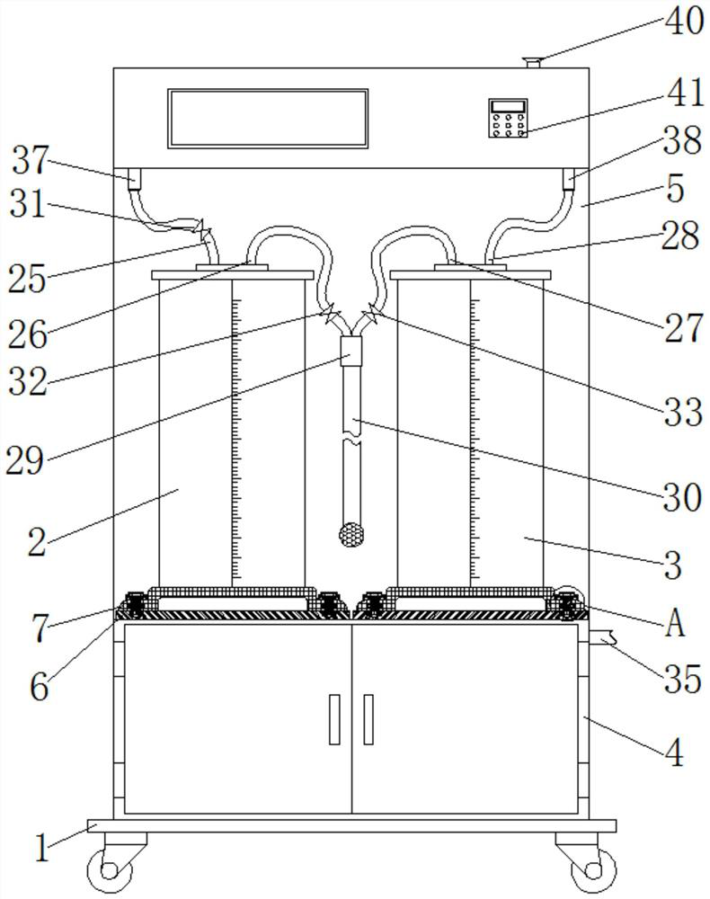 Pediatrician using a pediatric negative pressure gastric lavage device