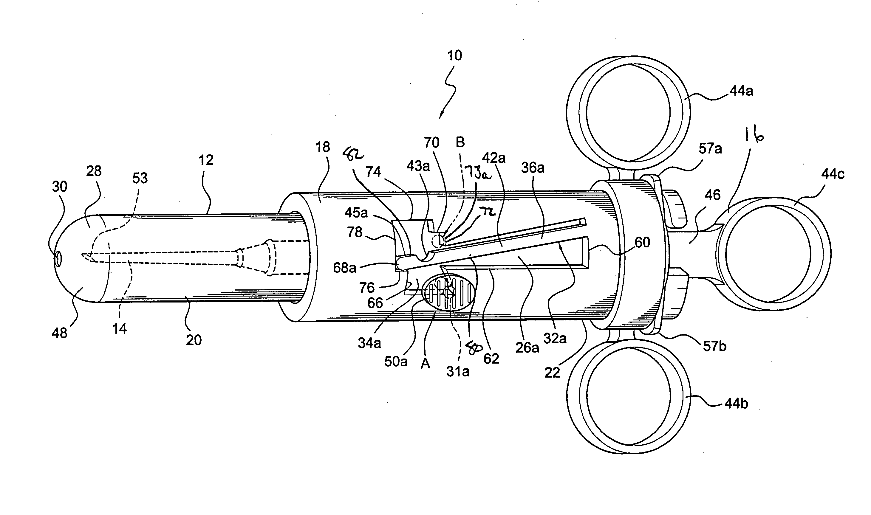 Enveloping needle stick protection device