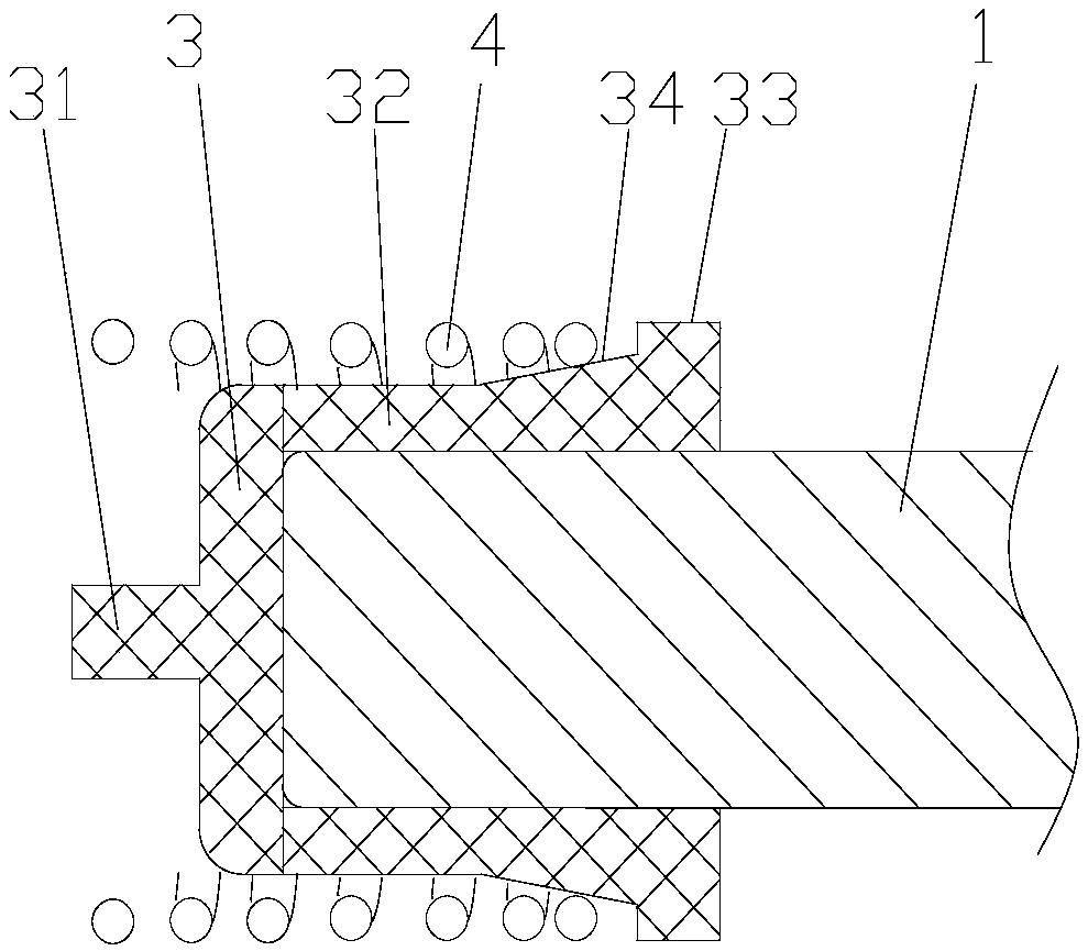 Motor shaft reduce mechanism