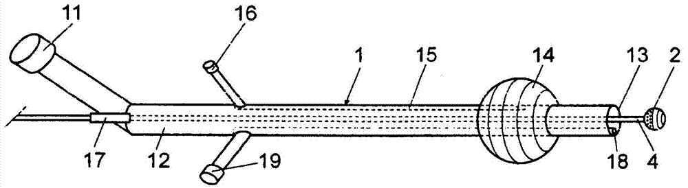 Catheter for performing image-based colonoscopies