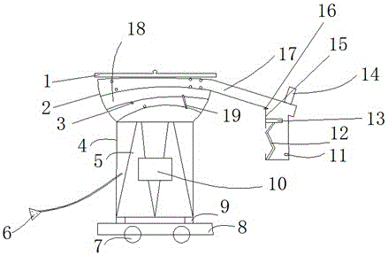 Automatic sorting vibrating disk for feeding loose-packed IC (Integrated Circuit) cards