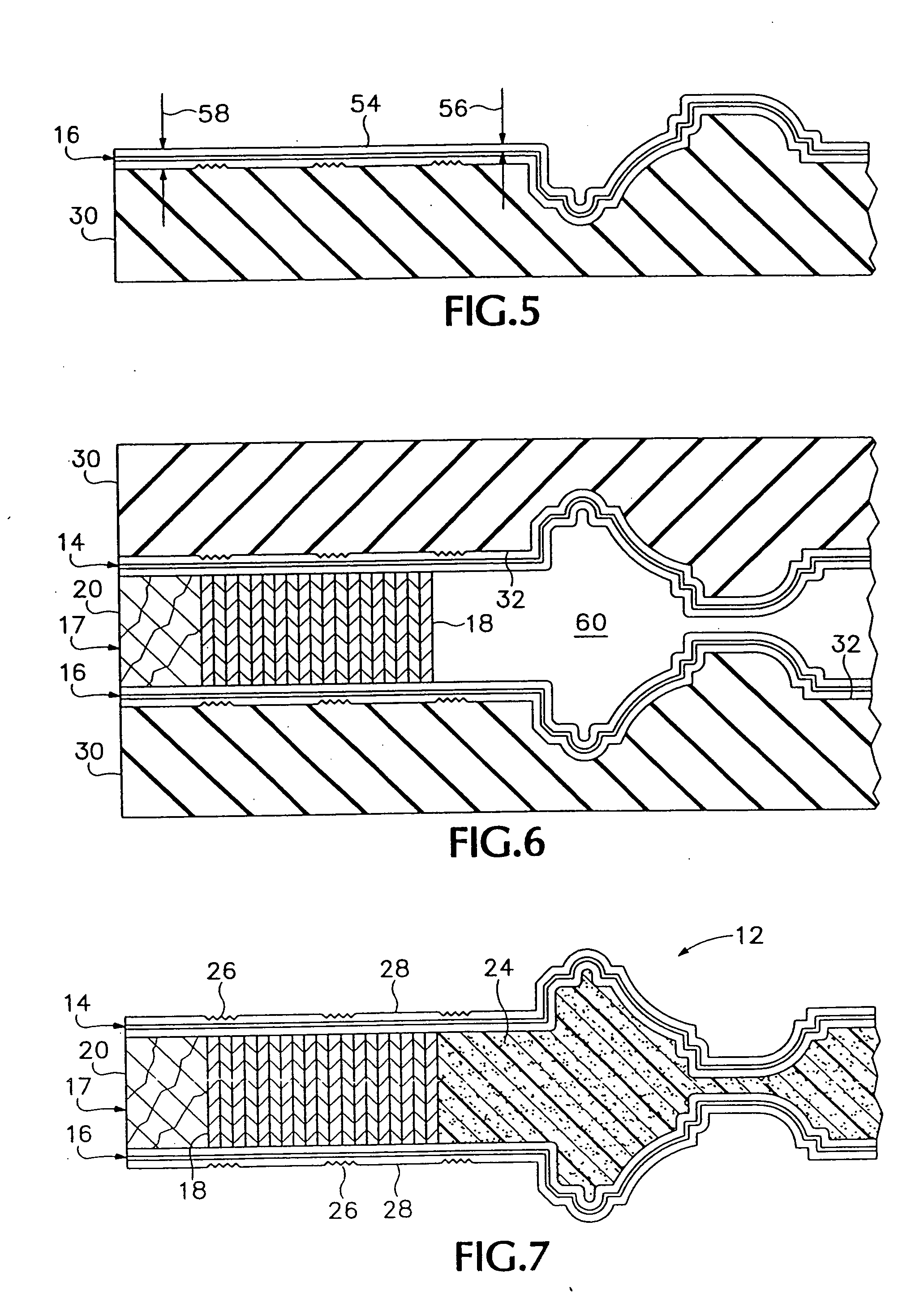 Articles of composite structure having appearance of wood