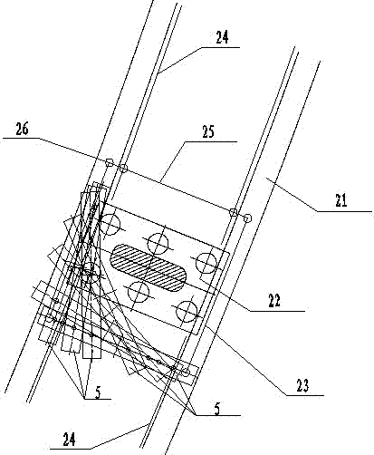 Rotary lifting maintenance platform