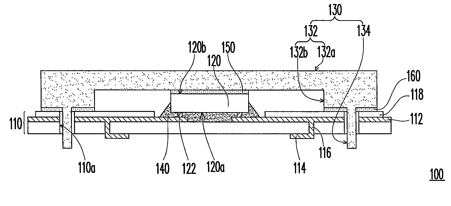 Light emitting chip package and light source module