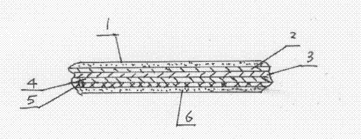 Multifunctional built-in electric heating thin-film type heating structure