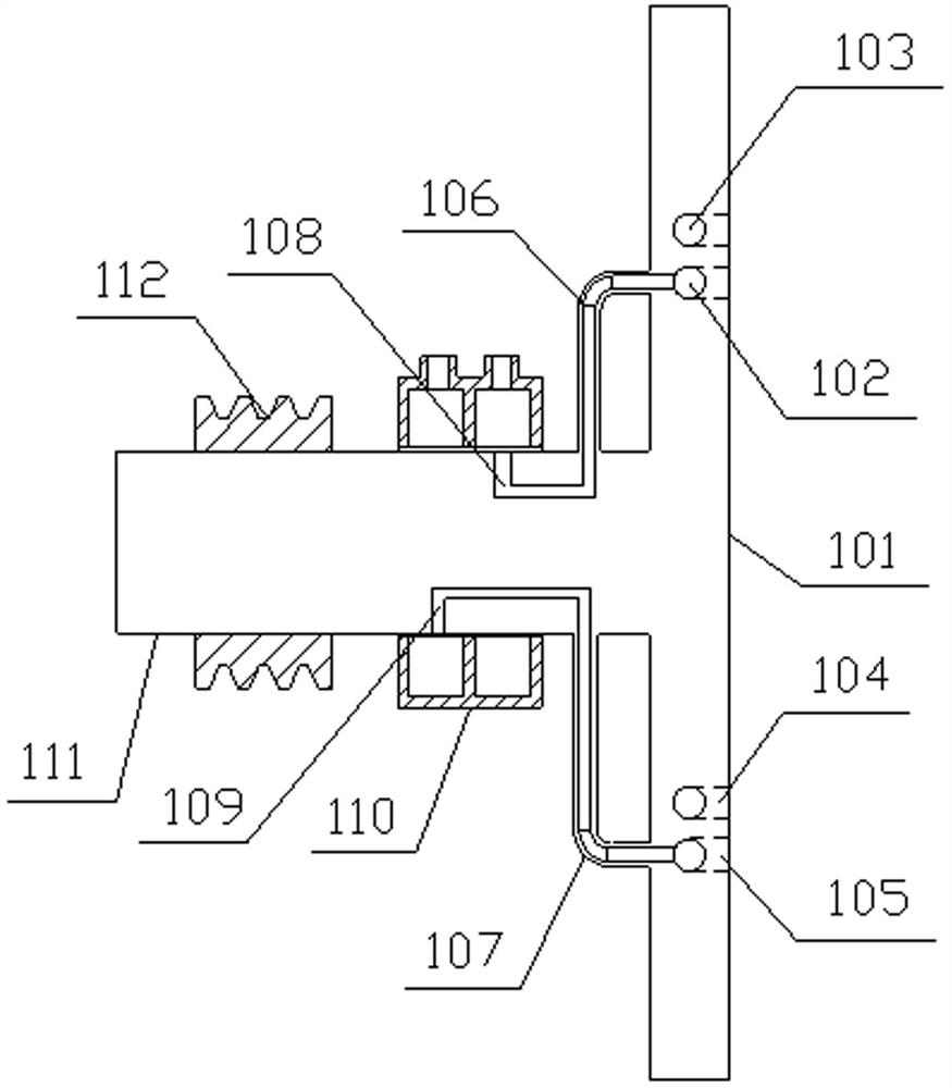 Multi-cable active unwinding type laying equipment