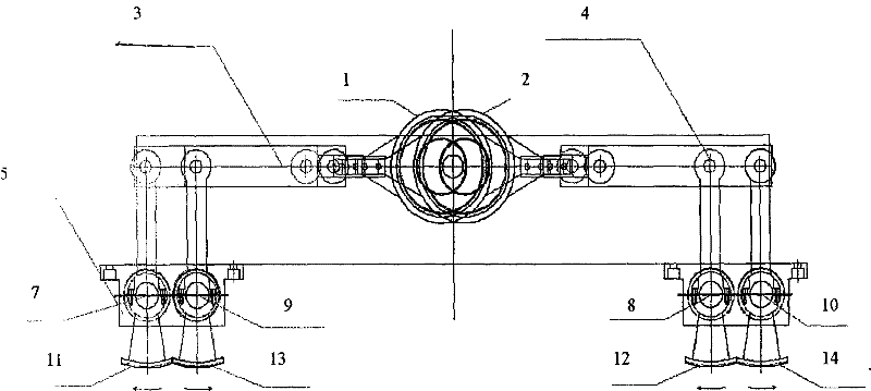 Air-added brick vertical swinging wire cutter