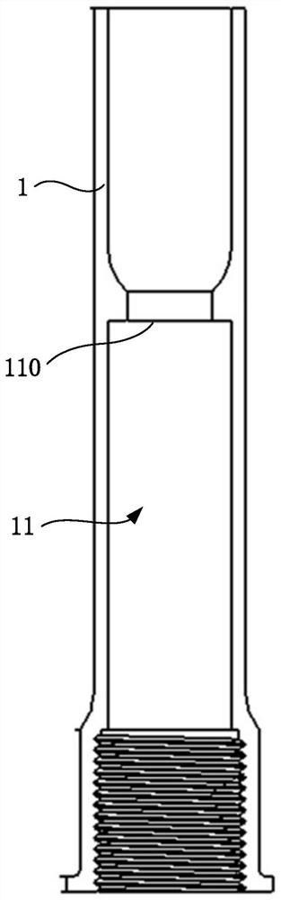 Damping vibration attenuation device and aero-engine