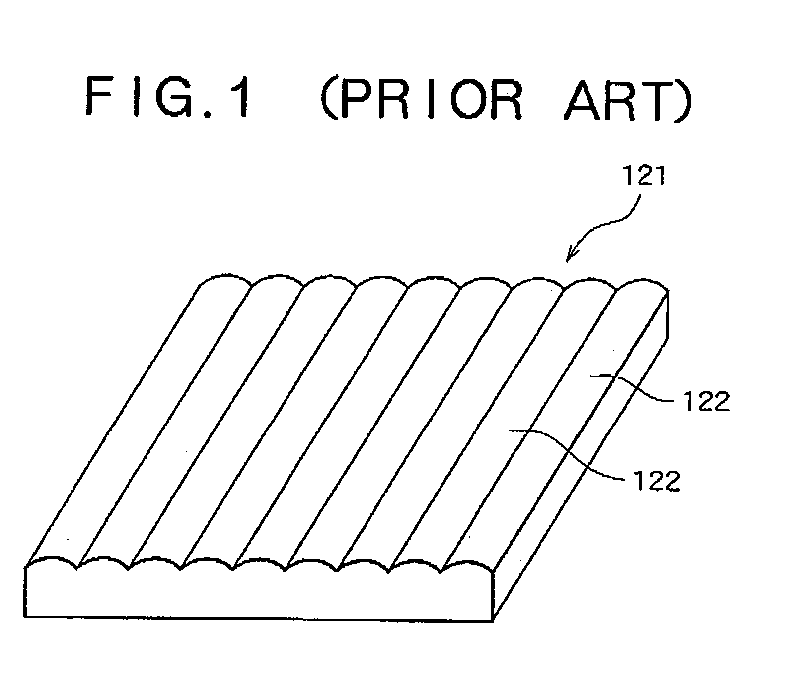 Image display device and portable terminal device using the same