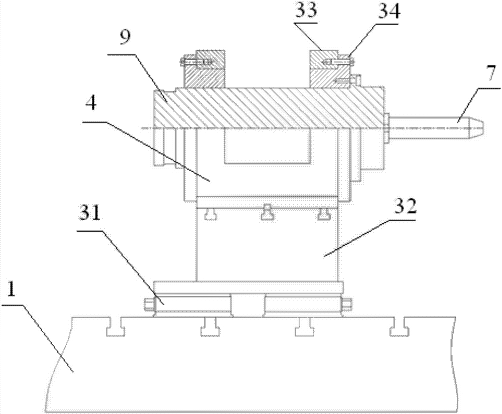 Electro-spindle performance automatic detection device