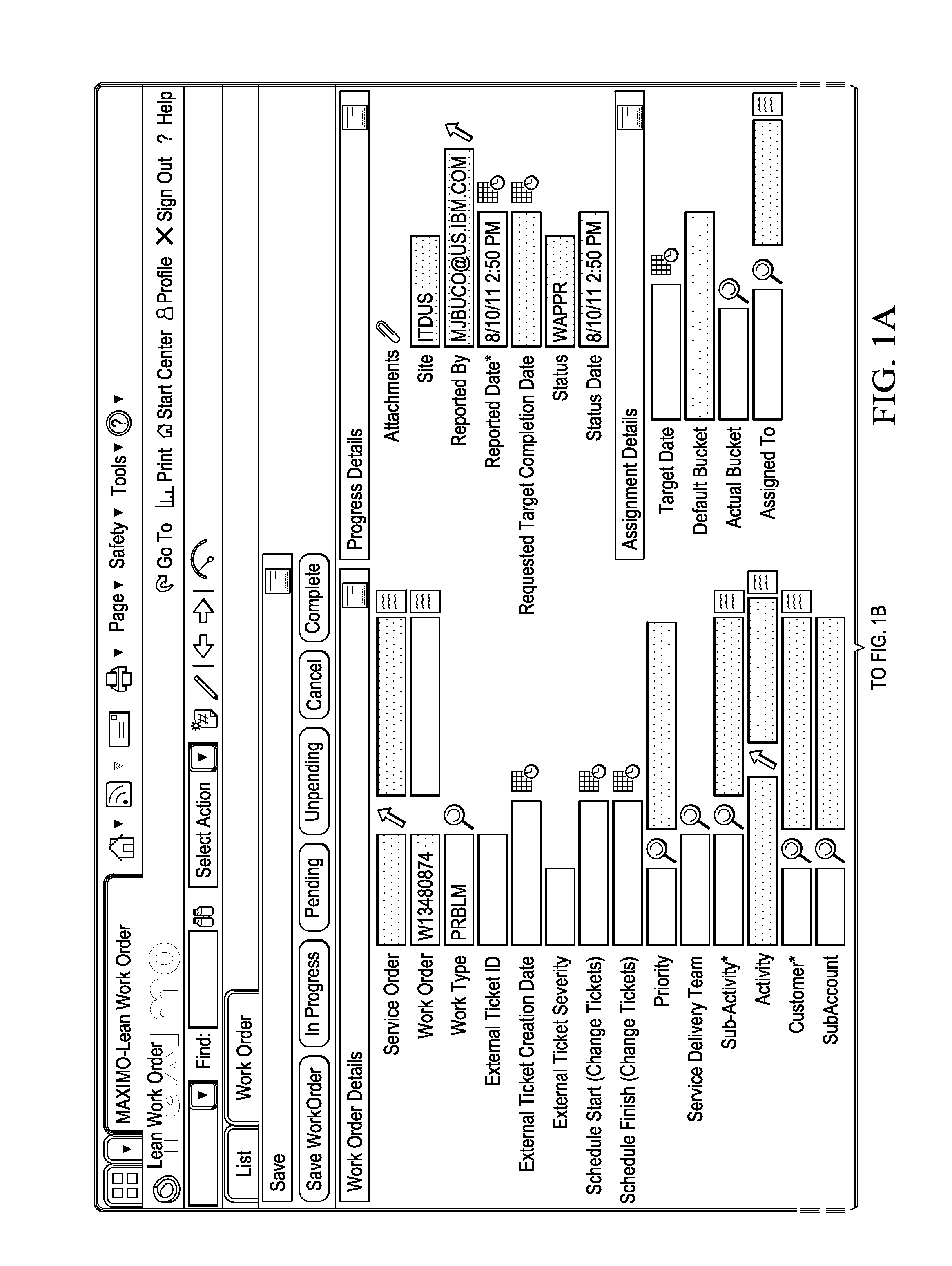 Quality of records containing service data