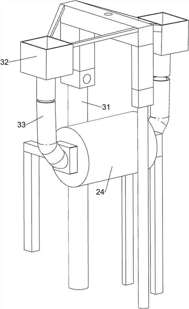 Mixed coating stirring device