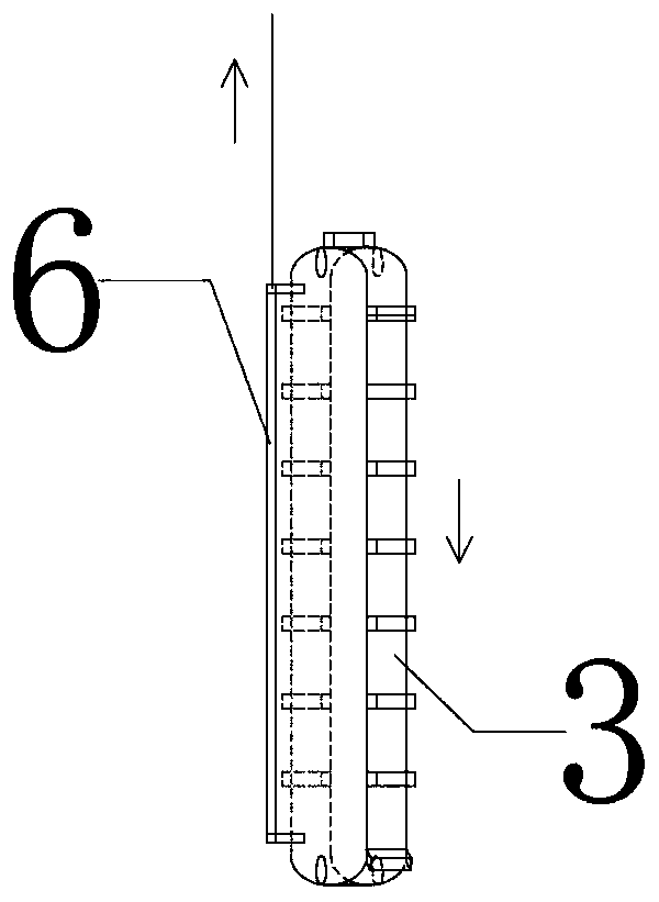 Crawler type injection device used for thick-wall concrete cylindrical foundation sinking