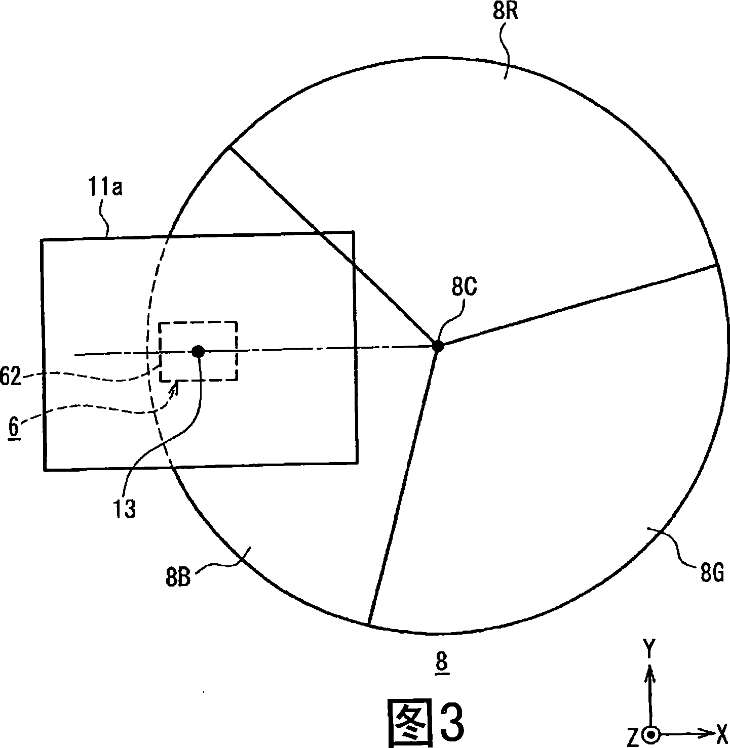 Projection type display apparatus