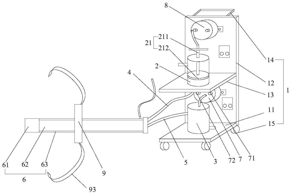 Pediatric negative pressure gastric lavage device for pediatricians