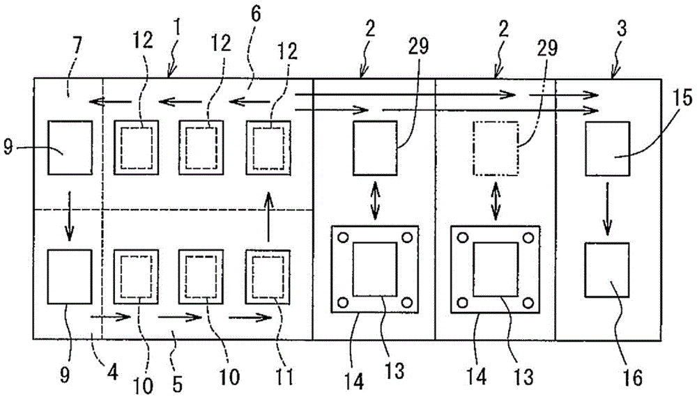 Resin sealing device and resin sealing method