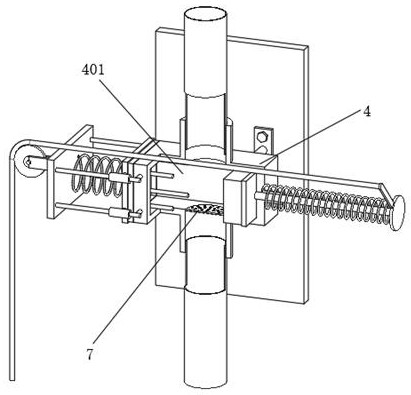 Drainage device for draining water from roof