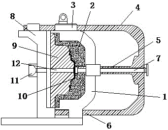 Casting mould used for metal parts