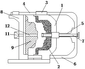 Casting mould used for metal parts