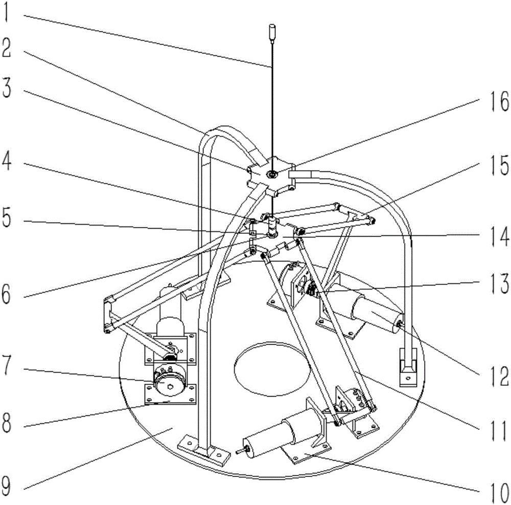 Force feedback type needle puncture surgery training simulation device