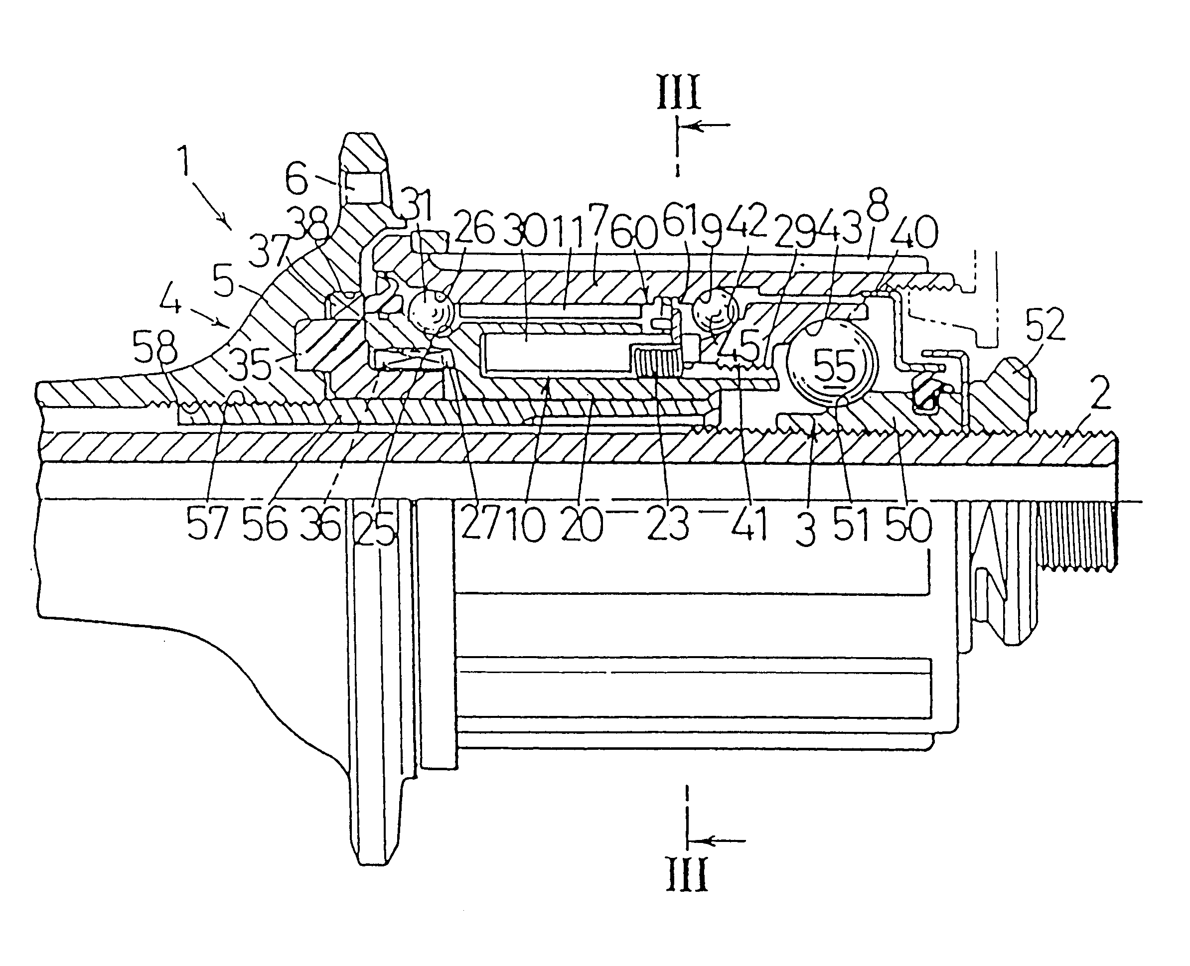 Pawl noise dampening mechanism for a bicycle freewheel