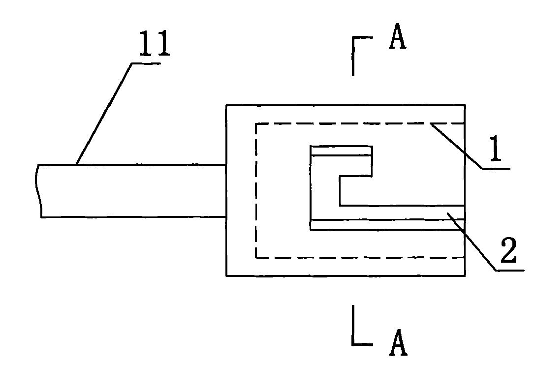 Backwards-turnable type hand surgery quick-assembling handle