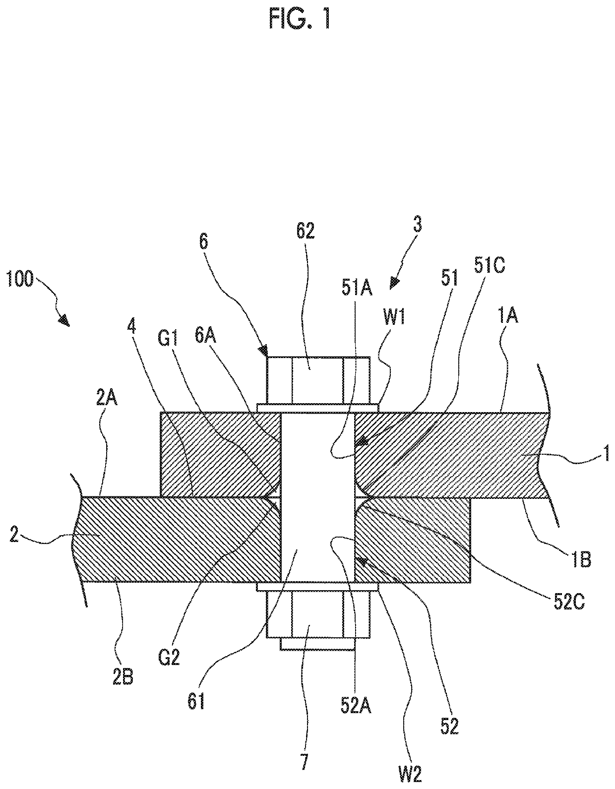 Composite material assembly