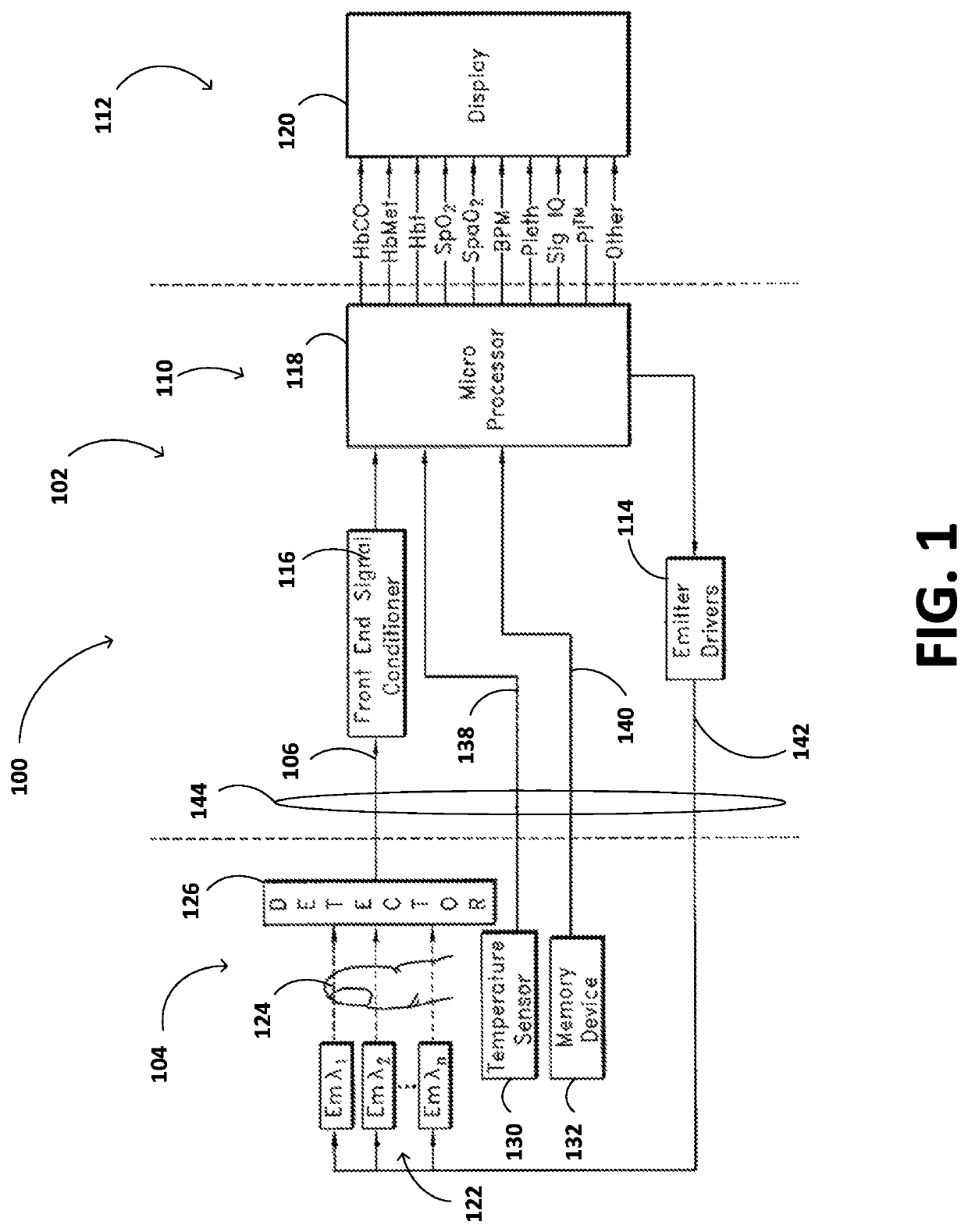 Low noise oximetry cable