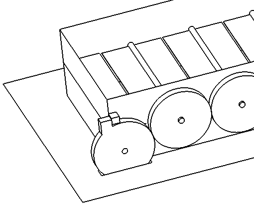 Air outlet of energy storage air duct