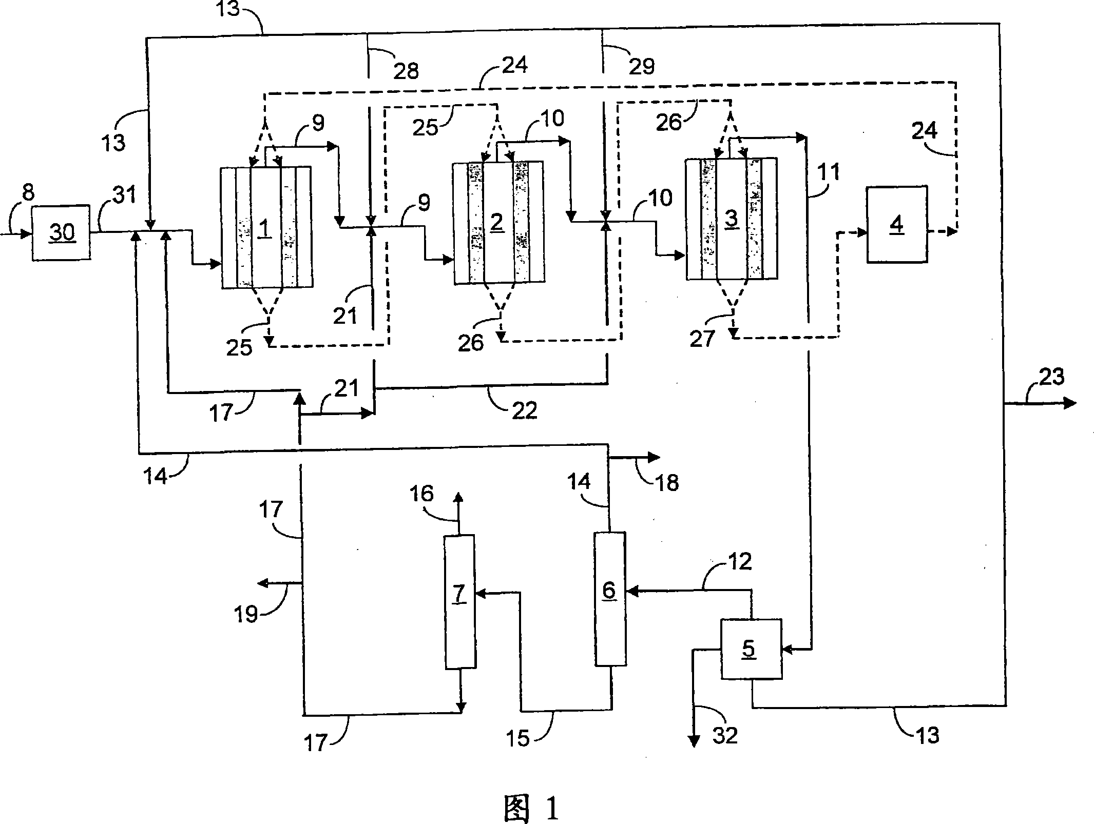 Conversion of an alcoholic oxygenate to propylene using moving bed technology and an etherification step