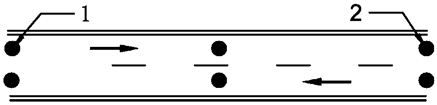 Map element extraction method of automatic mapping robot