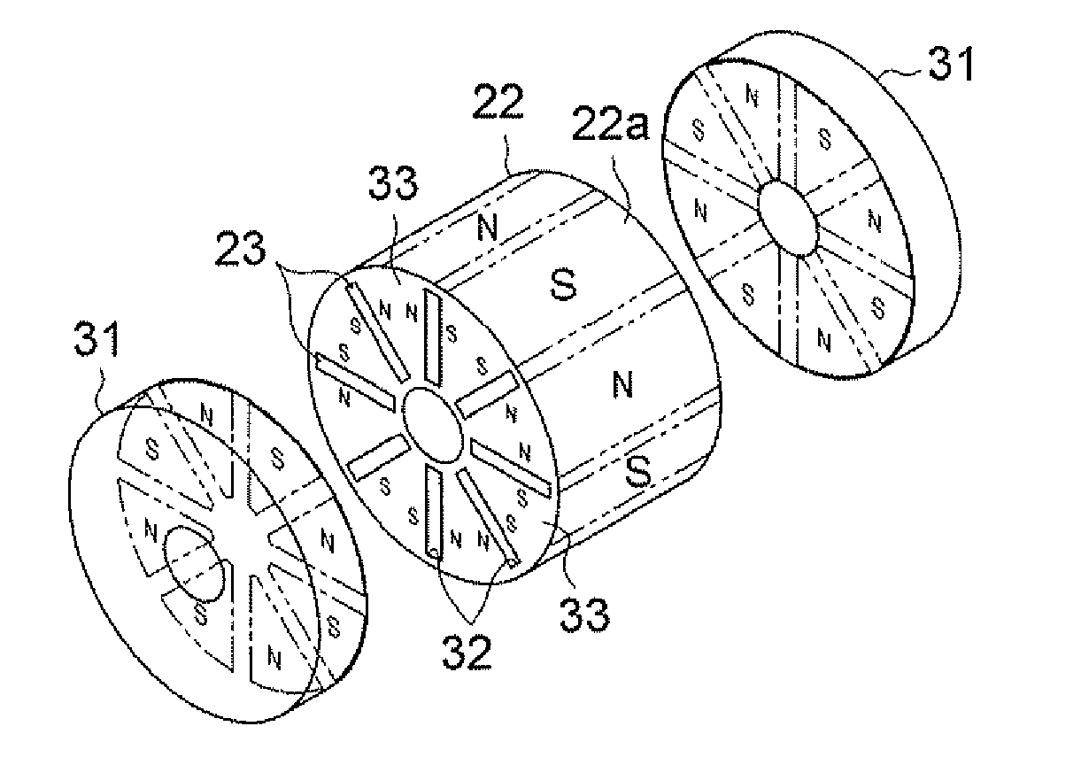 Rotor and motor including the rotor