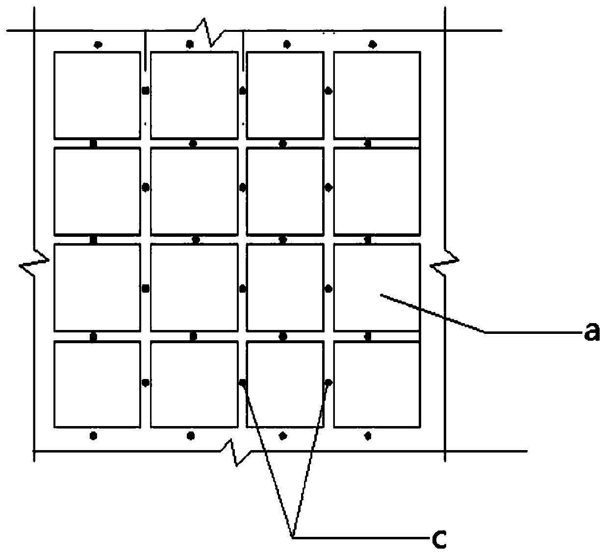 Hollow floor system construction method adopting plaster mold boxes and hollow floor system construction