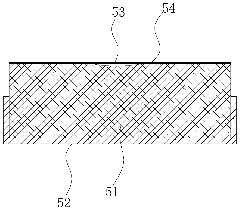 Welding method of transverse butt seam one-sided submerged arc welding