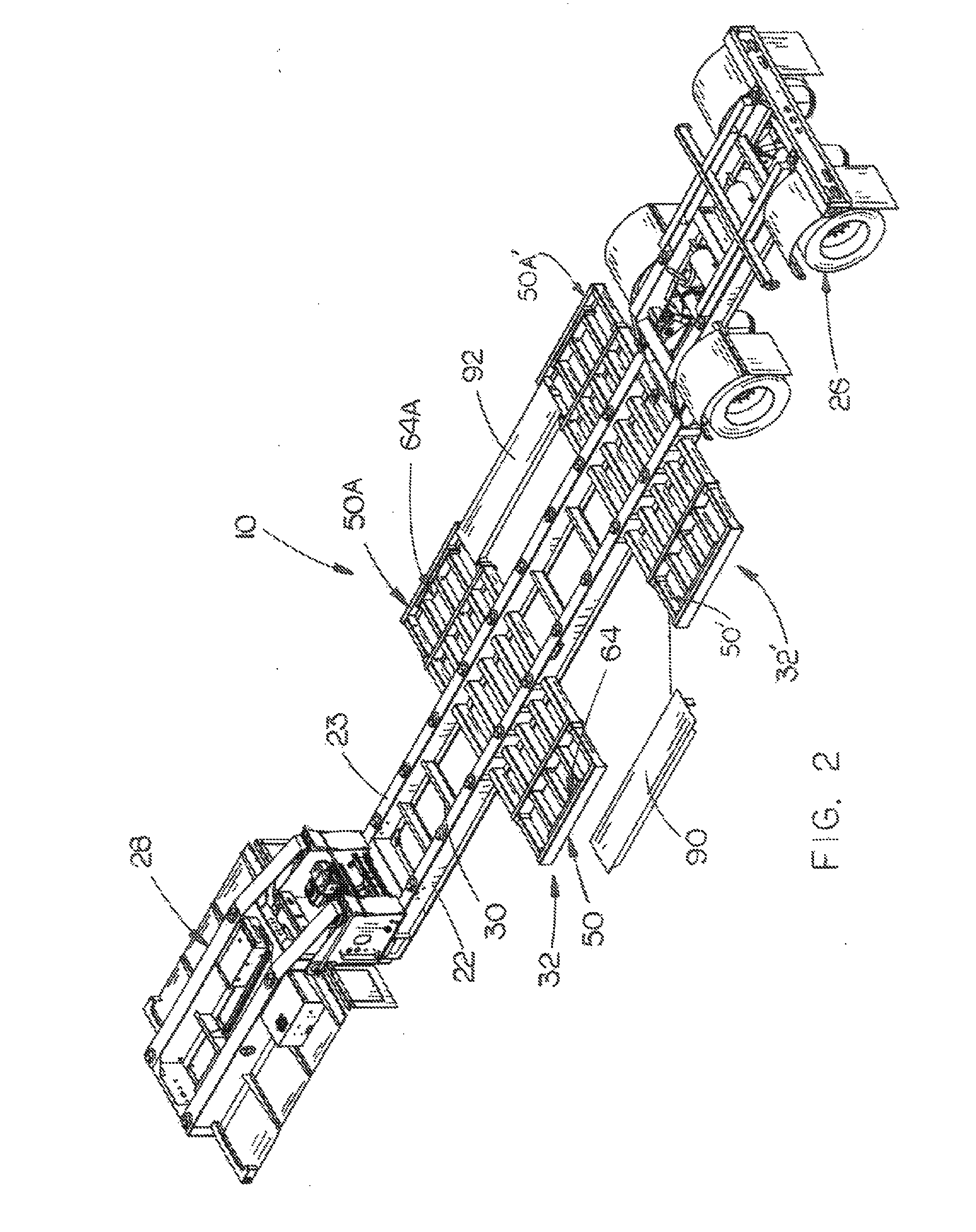 Adjustable width trailer