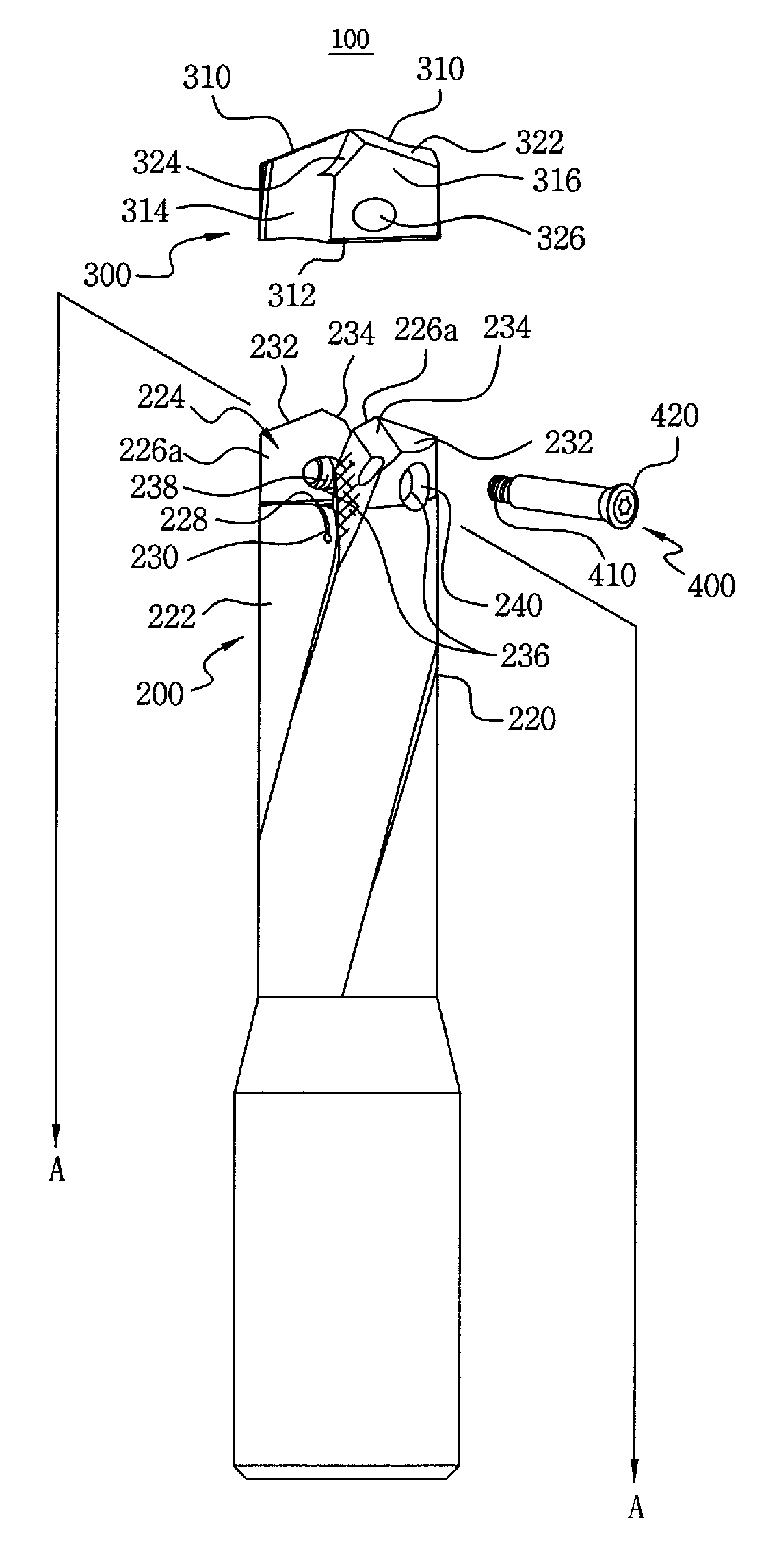 Indexable type cutting tool