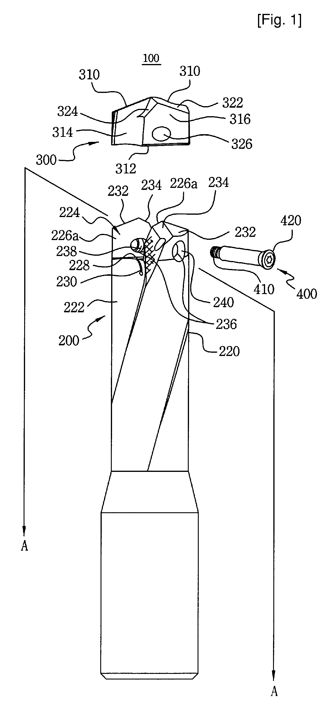 Indexable type cutting tool