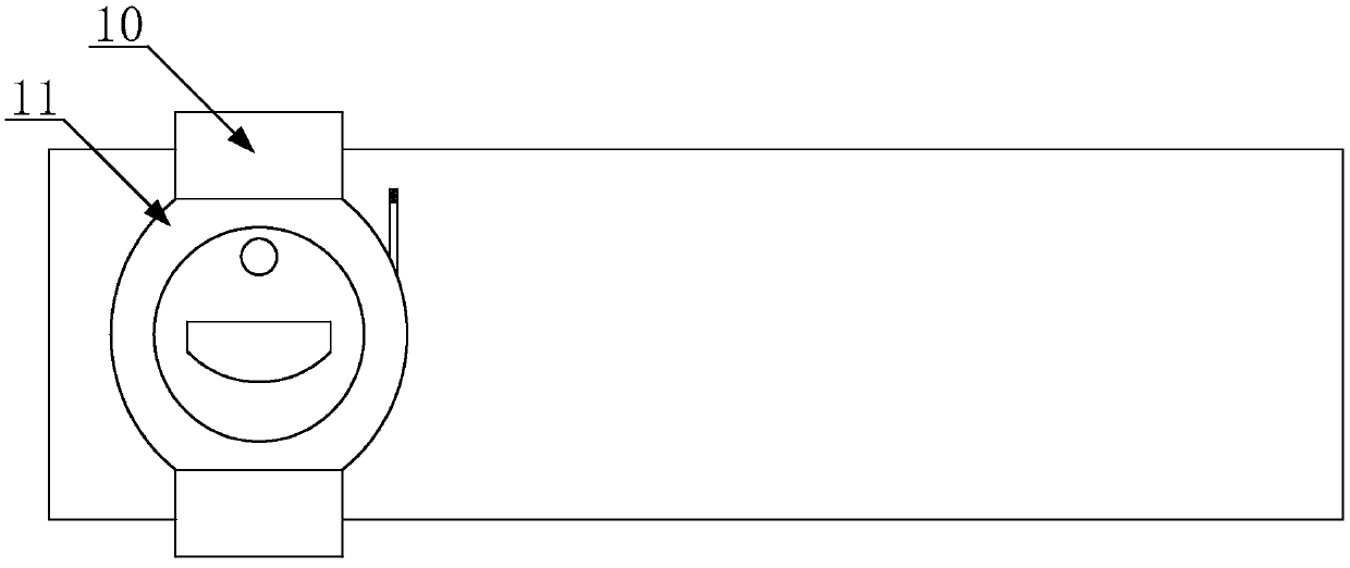 Household pre-embedded power supply system