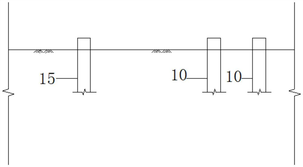 Anchoring support utilizing shallow foundation pit in pit with large height difference and foundation pit construction method