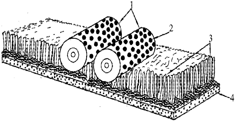 Wear-resistant artificial turf fiber