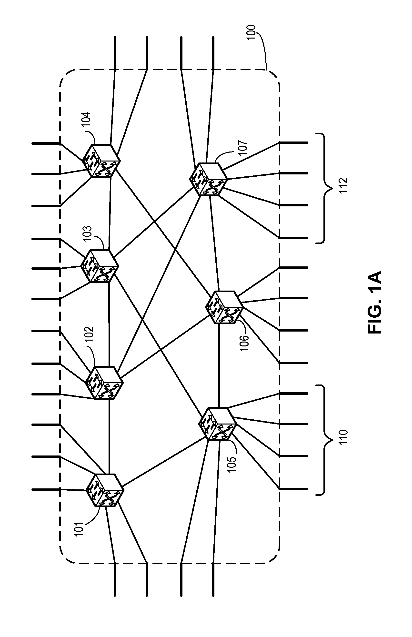 Distributed configuration management for virtual cluster switching