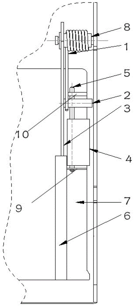 Delayed gate unlocking device for financial service terminal