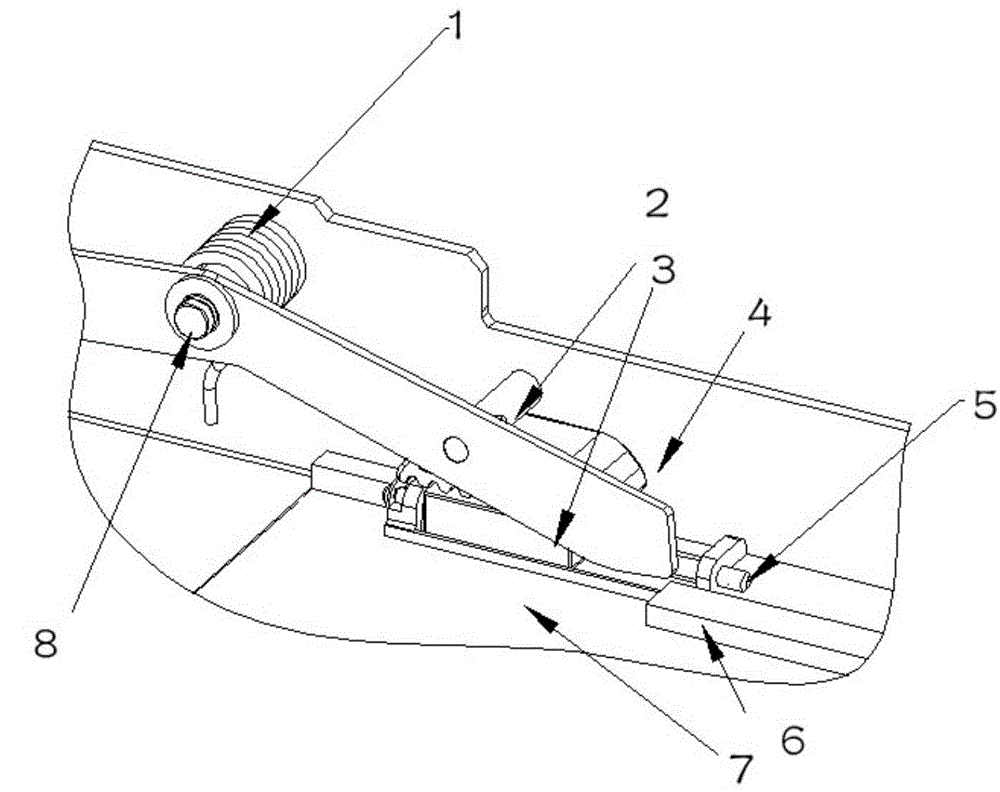 Delayed gate unlocking device for financial service terminal