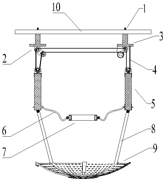 Portable power construction overhauling protection device